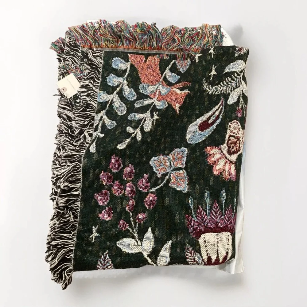 Anthropologie WILLA COTTON WOVEN THROW BLANKETStyle No. 92729672